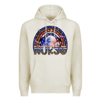 Oatmeal Heather american nurse Premium Hoodie - SublimationCraftShop