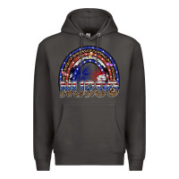 Smoke american nurse Premium Hoodie - SublimationCraftShop