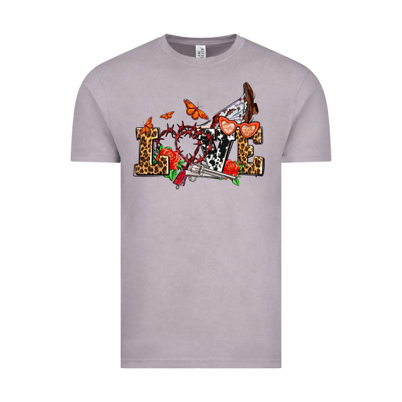 Western Love For Cowgirls Olivia Vintage Tee by OliviaCreatesArt | Teevron