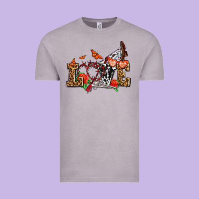 Western Love For Cowgirls Olivia Vintage Tee Designed By Oliviacreatesart