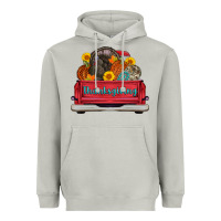 Moon Dust thanksgiving truck turkey pumpkin Heavyweight Hoodie - AdoDesignShop