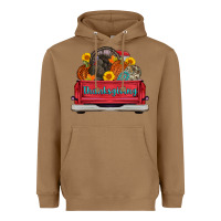 Toasted Coconut thanksgiving truck turkey pumpkin Heavyweight Hoodie - AdoDesignShop