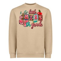 Mushroom little miss 4 th grade Heavyweight Sweatshirt - AdoDesignShop