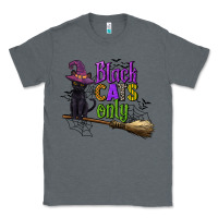 Charcoal Heather black cats only Classic Tee - CowGirlArtShop