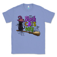 Colony Blue black cats only Classic Tee - CowGirlArtShop