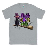 Heather Grey black cats only Classic Tee - CowGirlArtShop