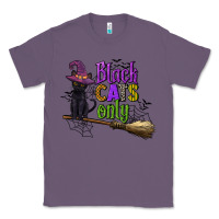 Lavender black cats only Classic Tee - CowGirlArtShop