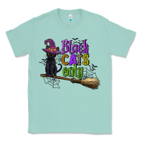 Seafoam black cats only Classic Tee - CowGirlArtShop