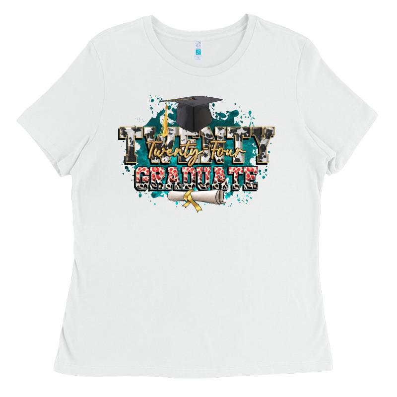 Twenty Twenty Four Graduate Ladies Tee by CowGirlArtShop | Teevron