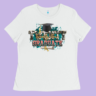 Twenty Twenty Four Graduate Ladies Tee Designed By Cowgirlartshop