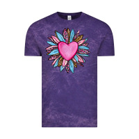 Cloud Purple valentine's day sunflower olivia Vintage Tee - OliviaCreatesArt