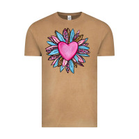 Vintage Camel valentine's day sunflower olivia Vintage Tee - OliviaCreatesArt