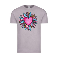 Valentine's Day Sunflower Olivia Vintage Tee | Teevron