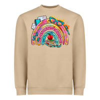 Mushroom school rainbow Heavyweight Sweatshirt - AdoDesignShop