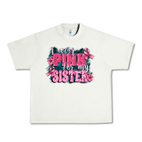 Pistachio i wear pink for my sister Urban Heavy Tee - FaDigitalArtStudio