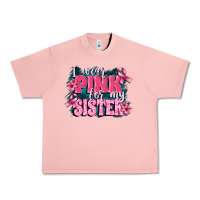 Salmon i wear pink for my sister Urban Heavy Tee - FaDigitalArtStudio