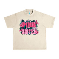 Sandshell i wear pink for my sister Urban Heavy Tee - FaDigitalArtStudio