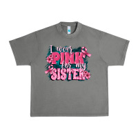 Tornado i wear pink for my sister Urban Heavy Tee - FaDigitalArtStudio