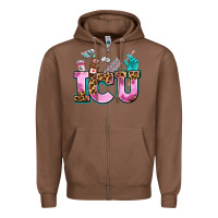 Chestnut icu Zipper Hoodie - AdoDesignShop