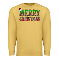 Antique Gold merry christmas Premium Sweatshirt - AdoDesignShop