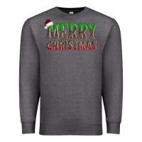 Charcoal Heather merry christmas Premium Sweatshirt - AdoDesignShop