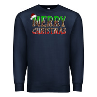 Navy merry christmas Premium Sweatshirt - AdoDesignShop