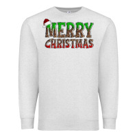 Oatmeal Heather merry christmas Premium Sweatshirt - AdoDesignShop