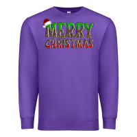 Purple merry christmas Premium Sweatshirt - AdoDesignShop