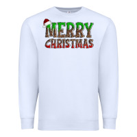 White merry christmas Premium Sweatshirt - AdoDesignShop