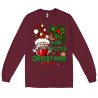 Burgundy Hot Cocoa And Christmas Movie Long Sleeve Tee - BundleAndBundleShop
