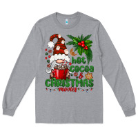 Heather Grey Hot Cocoa And Christmas Movie Long Sleeve Tee - BundleAndBundleShop
