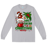 Moon Dust Hot Cocoa And Christmas Movie Long Sleeve Tee - BundleAndBundleShop