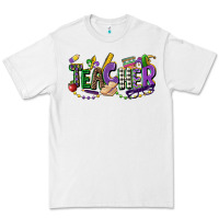 White teacher mardi gras Premium Tee - CowGirlArtShop