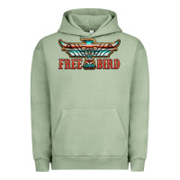 Pigment Oil Green thunderbird free bird Urban Hoodie - JahusDesignShop