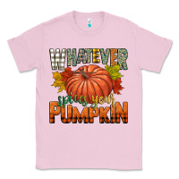 Bubblegum Pink whatever spices your pumpkin Classic Tee - CowGirlArtShop
