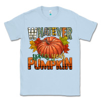 Dusty Blue whatever spices your pumpkin Classic Tee - CowGirlArtShop