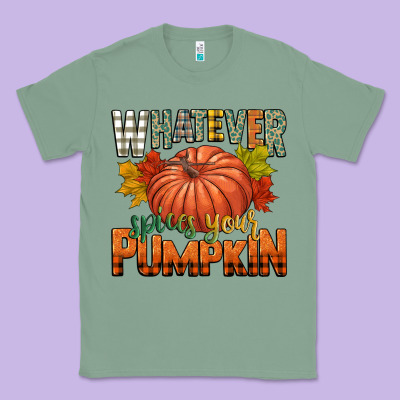 Whatever Spices Your Pumpkin Classic Tee Designed By Cowgirlartshop