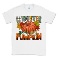 White whatever spices your pumpkin Classic Tee - CowGirlArtShop