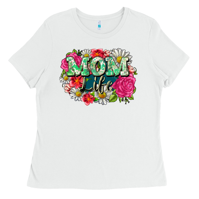 Mom Life Ladies Tee by CowGirlArtShop | Teevron