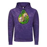 Cloud Purple st.patrick's teardrop earrings Vintage Hoodie - FaDigitalArtStudio