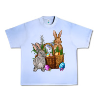 Grape Ice Bunnys carrots eggs with basket easter Urban Heavy Tee - OliviaCreatesArt