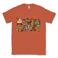 Copper my blood type is pumpkin spice Classic Tee - CowGirlArtShop