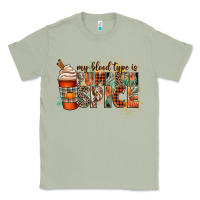 Matcha my blood type is pumpkin spice Classic Tee - CowGirlArtShop