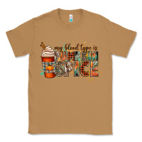 Toasted Coconut my blood type is pumpkin spice Classic Tee - CowGirlArtShop