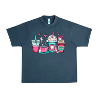 Midnight Navy dentist coffee cups Urban Heavy Tee - OliviaCreatesArt