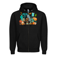 Black fall and nurse elements medical assistant Zipper Hoodie - AdoDesignShop