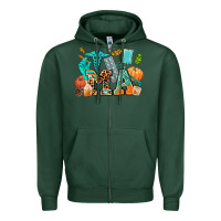 Sports Green fall and nurse elements medical assistant Zipper Hoodie - AdoDesignShop