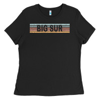 Big Sur California Ca Usa Retro Sweatshirt Ladies Tee | Teevron