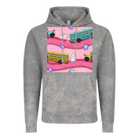 Cloud Rock Easter School Bus Seamless Pattern Vintage Hoodie - BundleAndBundleShop