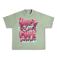 Oil Green fight believe hope survive cancer awareness Urban Heavy Tee - FaDigitalArtStudio